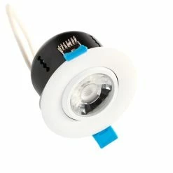 ARLUX Luma Spot LED Encastrable Et Orientable IP65 7W 600lm 4000K 85mm Blanc - 845526