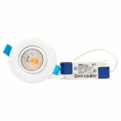 ARLUX Luma Spot LED Encastrable Et Orientable IP65 7W 600lm 4000K 85mm Blanc - 845526 -123elec Soldes Magasin phn845526 arlux spot encast luma ip65 orient 7w 4000k 600lm o85 blanc 6