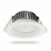 Downlight LED à Encastrer 230V 7.5W 680lm 4000K 120mm IP65 Blanc -123elec Soldes Magasin phn850202 downlight led encastrer 230v 7.5w 680lm 4000k ip65 blanc