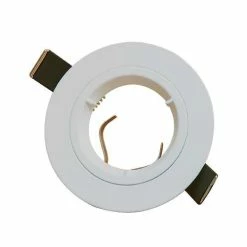 Lot De 3 Spots LED Encastrables 85mm GU10 230V 3x5W 380lm 2700K Blanc -123elec Soldes Magasin phn950029 l3 lot 3 spot encastrable gu10 85mm 230v 3x5w blanc 2