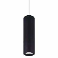 Suspension Cylindrique Avec Douille GU10 Noir