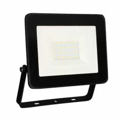 Projecteur Extérieur LED Extra Plat 230V 30W 2400lm 4000K Noir