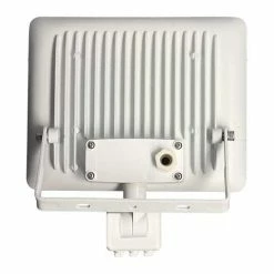 Projecteur Extérieur LED Extra Plat à Détection 230V 30W 2400lm 4000K Blanc -123elec Soldes Magasin phn950536 projecteur exterieur led extra plat detection blanc dos 3