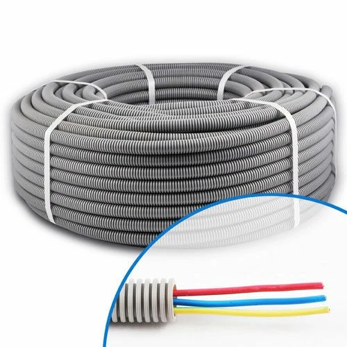Gaine électrique ICTA Préfilée 3G2.5 R/B/VJ D20 Qofil - Couronne De 100m 3 Gaine électrique ICTA Préfilée 3G2.5 R/B/VJ D20 Qofil - Couronne De 100m