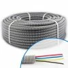 Gaine électrique ICTA Préfilée 3x2.5 + 1x1.5 R/B/VJ/N D20 Qofil - Couronne De 100m -123elec Soldes Magasin qof20325115 gaine icta prefilee diametre 20 1