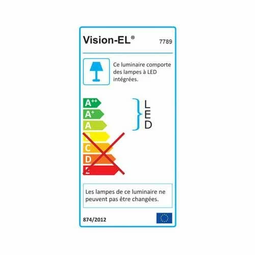 VISION-EL Plafonnier LED Avec Détecteur 230V 18W 1530lm 3000K 300mm - 7789 8 VISION-EL Plafonnier LED Avec Détecteur 230V 18W 1530lm 3000K 300mm - 7789 – Image 6