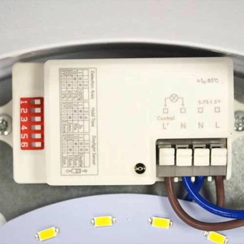 VISION-EL Plafonnier LED Avec Détecteur 230V 18W 1530lm 3000K 300mm - 7789 5 VISION-EL Plafonnier LED Avec Détecteur 230V 18W 1530lm 3000K 300mm - 7789 – Image 3